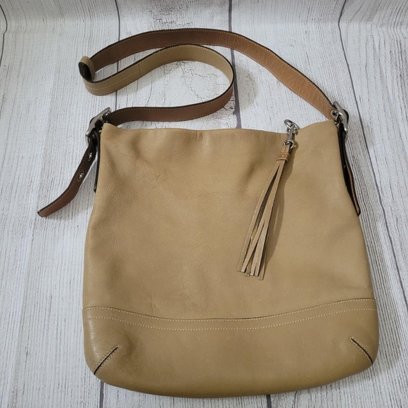 Coach Leather Satchel Tote Bag - Picture 1 of 8